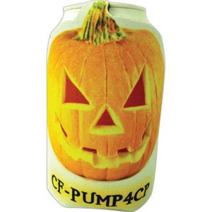 Jack o Lantern Halloween Theme Can Coolers, Custom Imprinted With Your Logo!