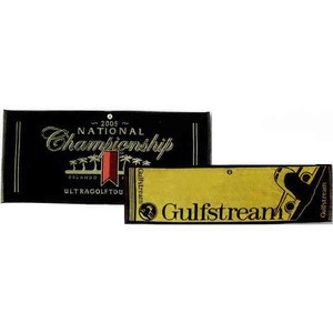 Jacquard Woven Full Caddy Towels, Custom Decorated With Your Logo!