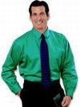 Custom Printed Blue Generation Men's Jade Twill Shirts