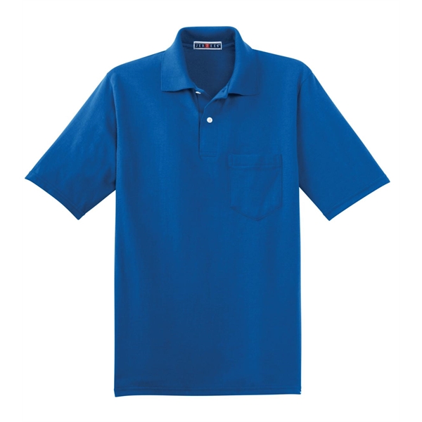 Mens Jerzees Golf Polo Shirts, Embroidered With Your Logo!