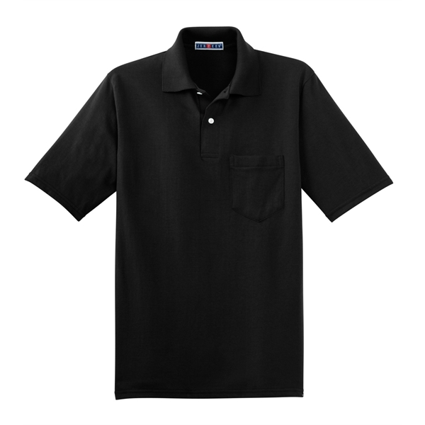 Mens Jerzees Golf Polo Shirts, Embroidered With Your Logo!
