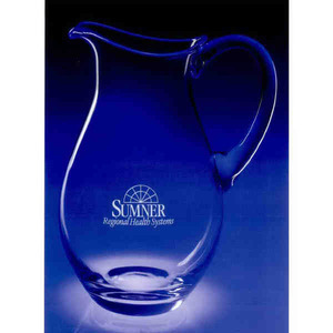 Custom Printed Julia Pitcher Crystal Gifts