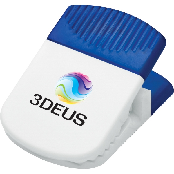 Jumbo Rectangular Shaped Magnetic Memo Holders and Clips, Custom Printed With Your Logo!