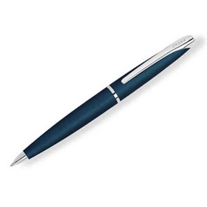 Custom Printed Juniper Blue ATX Cross Pens