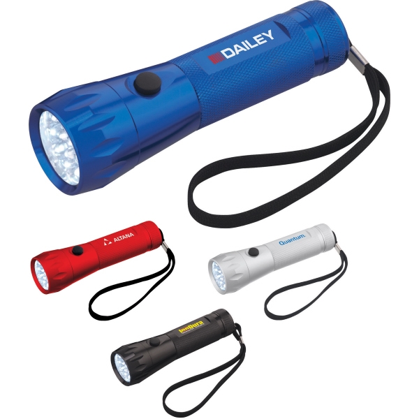 Aluminum Flashlights, Custom Printed With Your Logo!