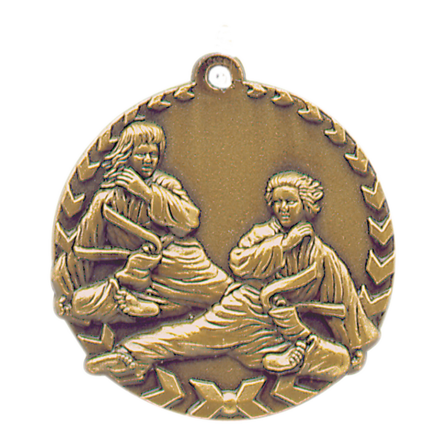 Custom Printed Karate Millennium Medals