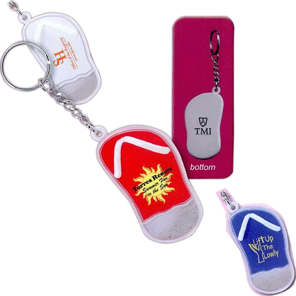 Flip Flop Key Tags, Custom Made With Your Logo!