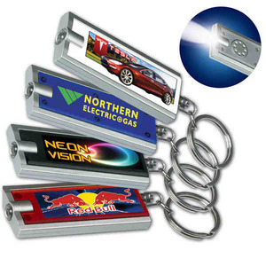 Keychain Flashlights, Custom Printed With Your Logo!