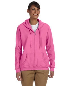 Ladies Comfort Colors Hooded Sweatshirts, Embroidered With Your Logo!