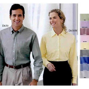 Ladies Devon and Jones Woven Dress Shirts, Embroidered With Your Logo!