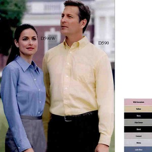 Ladies Devon and Jones Woven Dress Shirts, Embroidered With Your Logo!