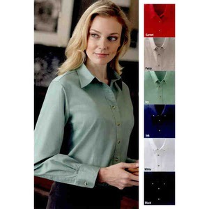 Ladies Harvard Square Woven Dress Shirts, Embroidered With Your Logo!