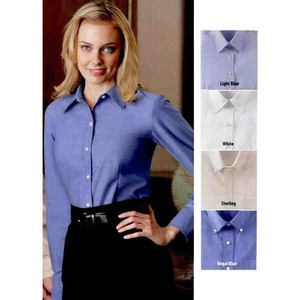Ladies Harvard Square Woven Dress Shirts, Embroidered With Your Logo!