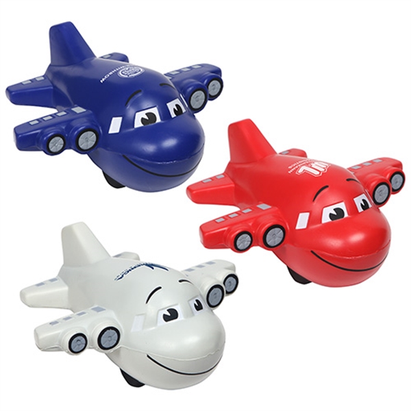 Airplane Shaped Stress Relievers, Custom Printed With Your Logo!