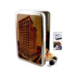 Custom Imprinted Large Capacity Rectangular Tins