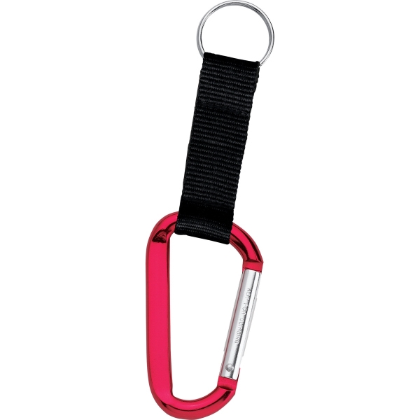 Carabiner Key Rings, Custom Printed With Your Logo!