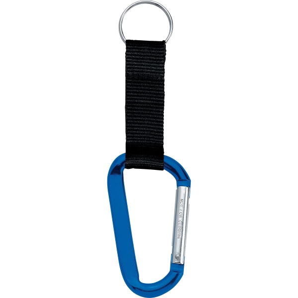 Carabiner Key Rings, Custom Printed With Your Logo!