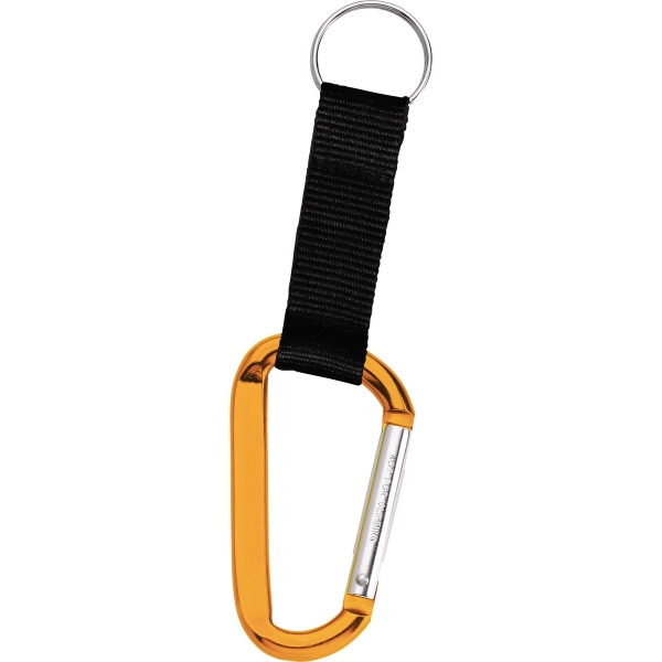 Carabiner Key Rings, Custom Printed With Your Logo!