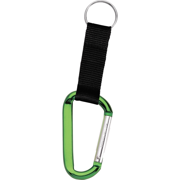 Carabiner Key Rings, Custom Printed With Your Logo!