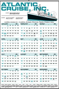 Custom Printed Large Hanger Commercial Calendars