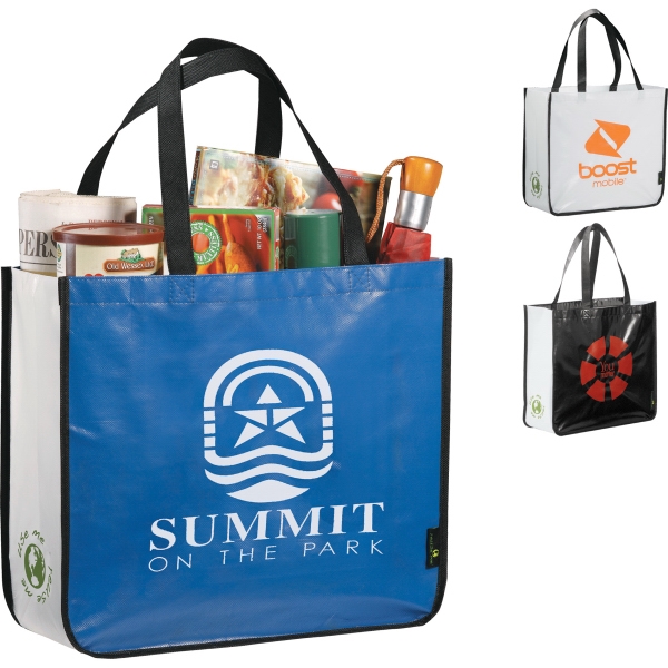 LEEDS Color Block Totes, Customized With Your Logo!