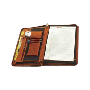 Leather Binders, Custom Imprinted With Your Logo!