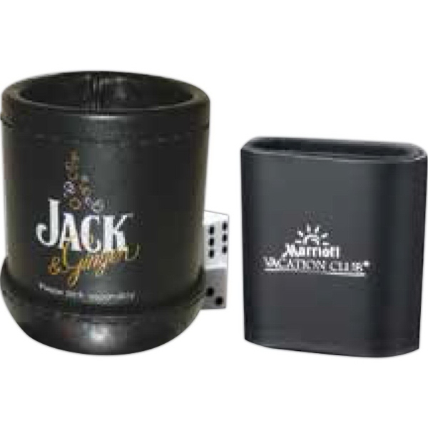 Plastic Dice Cups and Shakers, Custom Imprinted With Your Logo!