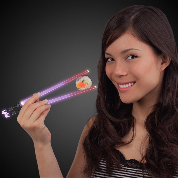 Light Up Chopsticks, Custom Designed With Your Logo!