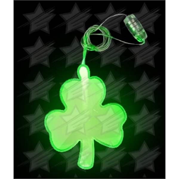 St. Patrick's Day Holiday Lighted Pendants, Custom Made With Your Logo!