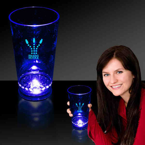Light Up Pint Glasses, Custom Printed With Your Logo!