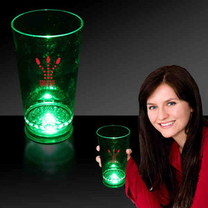 Light Up Pint Glasses, Custom Printed With Your Logo!