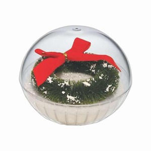 Custom Printed Lighted Holiday Crystal Globes