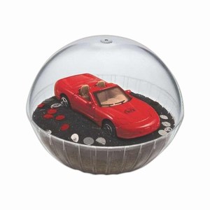 Custom Printed Lighted Mobile Corvette Crystal Globes