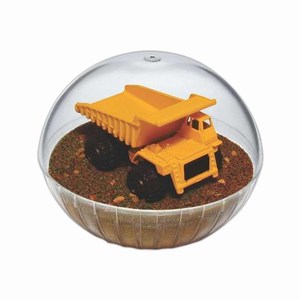 Custom Printed Lighted Mobile Dump Truck Crystal Globes