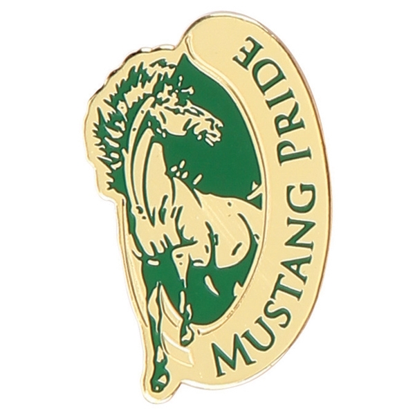 Etched Soft Enamel Lapel Pins, Customized With Your Logo!
