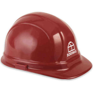 Lightweight Polyethylene Slotted Shell Hard Hats, Custom Printed With Your Logo!