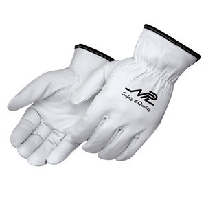 Lined Goatskin Gloves, Custom Printed With Your Logo!