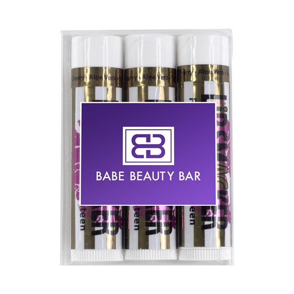 3 Day Service All Natural Lip Balm Sticks, Custom Made With Your Logo!