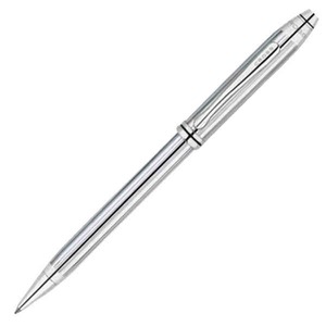 Lustrous Chrome Townsend Cross Pens, Custom Printed With Your Logo!
