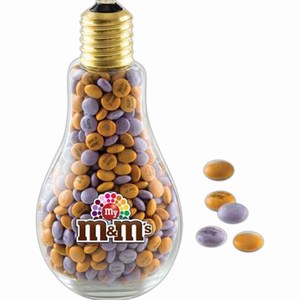 M&M Chocolate Candy Light Bulbs, Custom Made With Your Logo!
