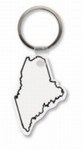 Maine State Shaped Key Tags, Custom Printed With Your Logo!