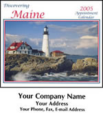 Maine Wall Calendars, Custom Imprinted With Your Logo!