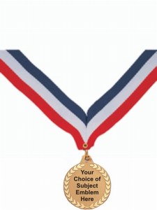 Custom Engraved Emblem Medals