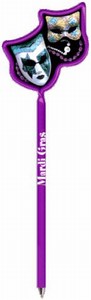 Mardi Gras Pens, Customized With Your Logo!