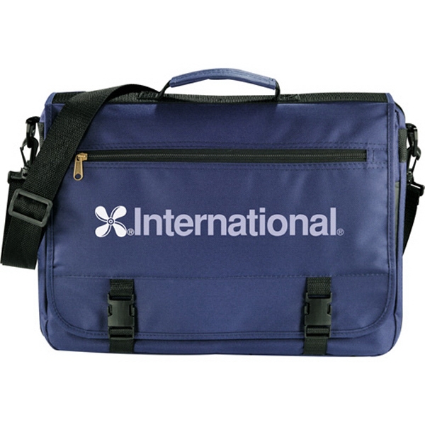 Briefcases with Expanding Compartments, Custom Printed With Your Logo!