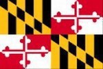 Maryland State Flags, Custom Printed With Your Logo!