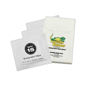 Custom Printed Match Box Style Insect Repellent Wipes