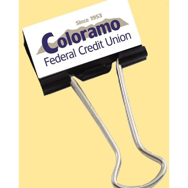 Medium Binder Clips, Custom Printed With Your Logo!