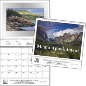 Custom Printed Memo Appointment with Picture Commercial Calendars