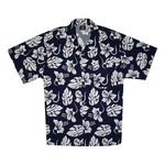 Custom Made Mens Blue Hawaii Hawaiian Camp Shirts